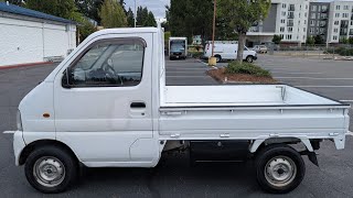 A Suzuki Carry With EVERYTHING: Turbo, 4WD, AC & Automatic! 1999 Suzuki Carry Turbo Walkaround