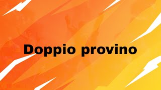 Doppio provino di Salvatore e Michele