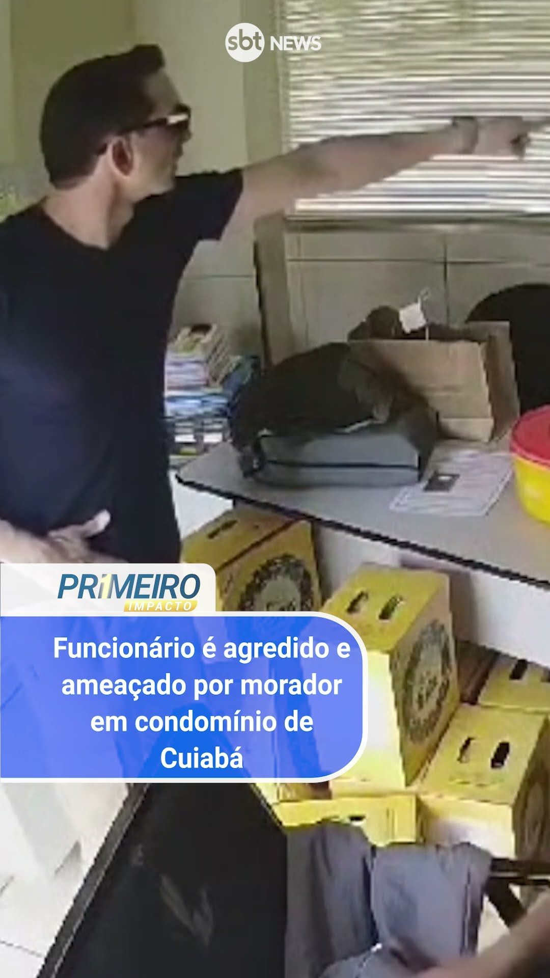 Polícia investiga morador que agrediu zelador em condomínio de Cuiabá