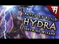 Diablo 3 2.6 Wizard Build: Lightning Hydra GR 97+ (Guide, PTR, Season 15)