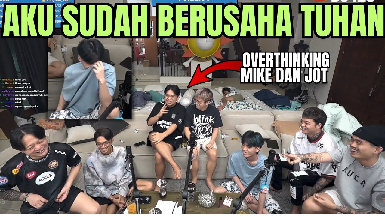 OVERTHINKING MIKE DAN JOT 😂 (A4A CLAN) @ybrap #MARAPTHON2