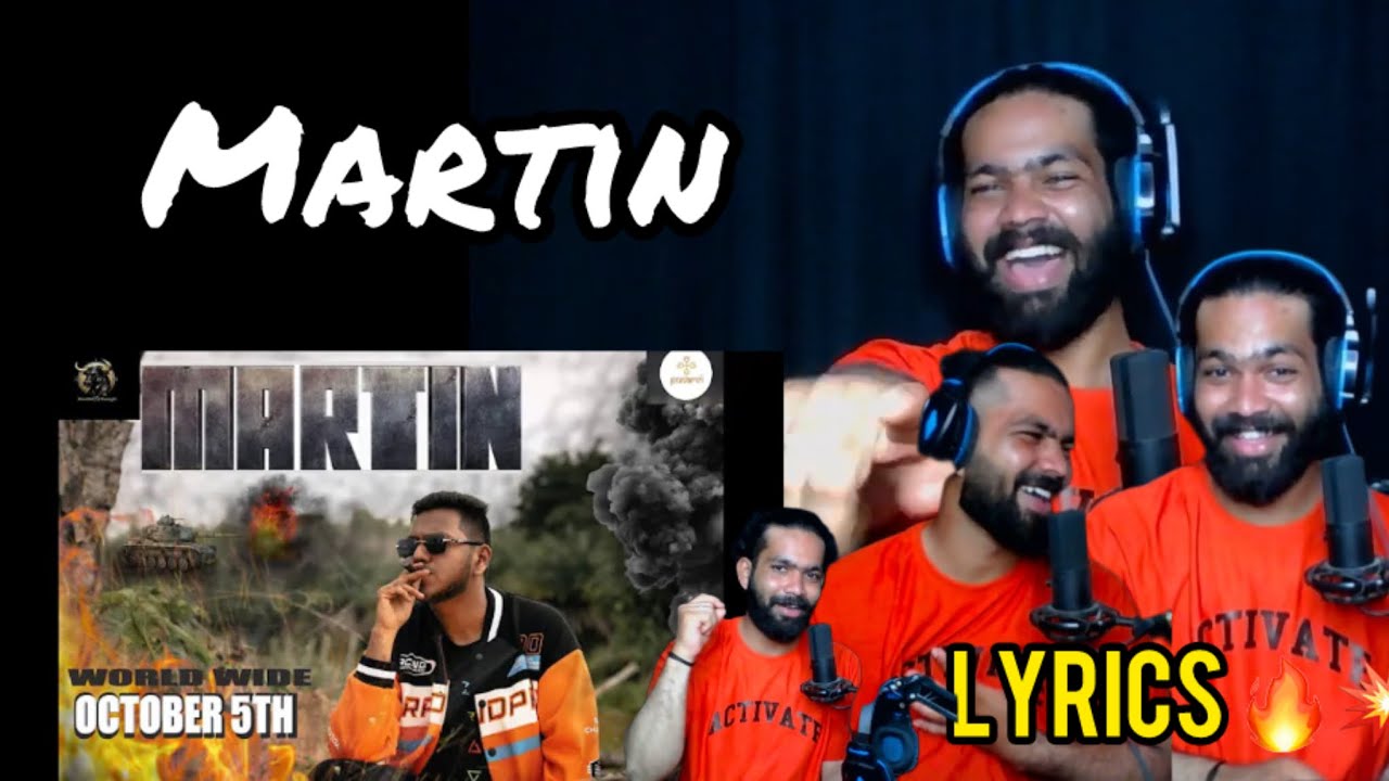 Martin Rap Song | @RapperDemon08 | Dhruva Sarja | ‪ REACTION VIDEO ...