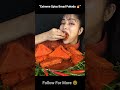 "Extreme Spicy Bread Pakoda 🌶️🔥 | Crispy Snack | Eating Show" #eatingshorts #food #eatingshow #eat