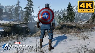 MCU CAPTAIN AMERICA THE FIRST AVENGER GAME Combats Gameplay (4K) | MARVEL'S AVENGERS screenshot 1