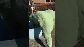 When The Statue Farts In Your Face