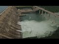 3 Floodgates Opened! Mansfield Dam - Flooding Lake! May 31,2016