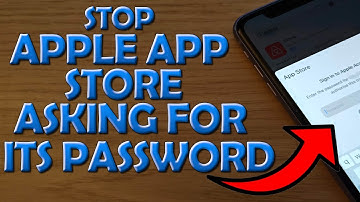 Stop Apple App Store Asking for Password For Free Items