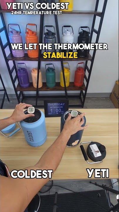 Yeti is better? Yeti 1-Gallon Jug vs Coldest 1-Gallon #yeti #coldest