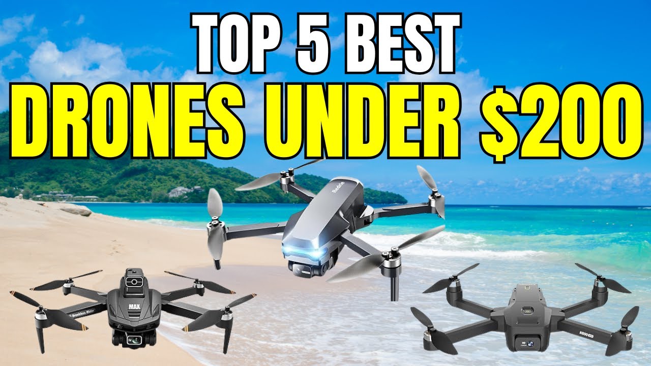 Best Drones Under $200 – Must Watch Before You Buy One! - YouTube