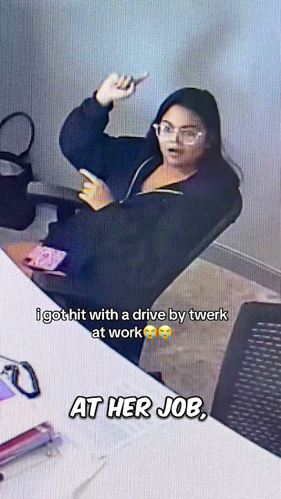No one would believe her if it wasn't caught on CCTV 🕺