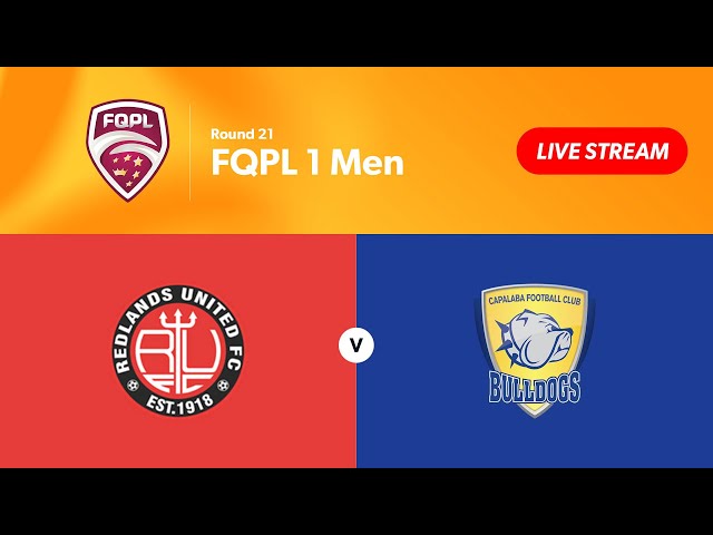 FQPL 1 Men Round 21 - Redlands United vs. Capalaba FC