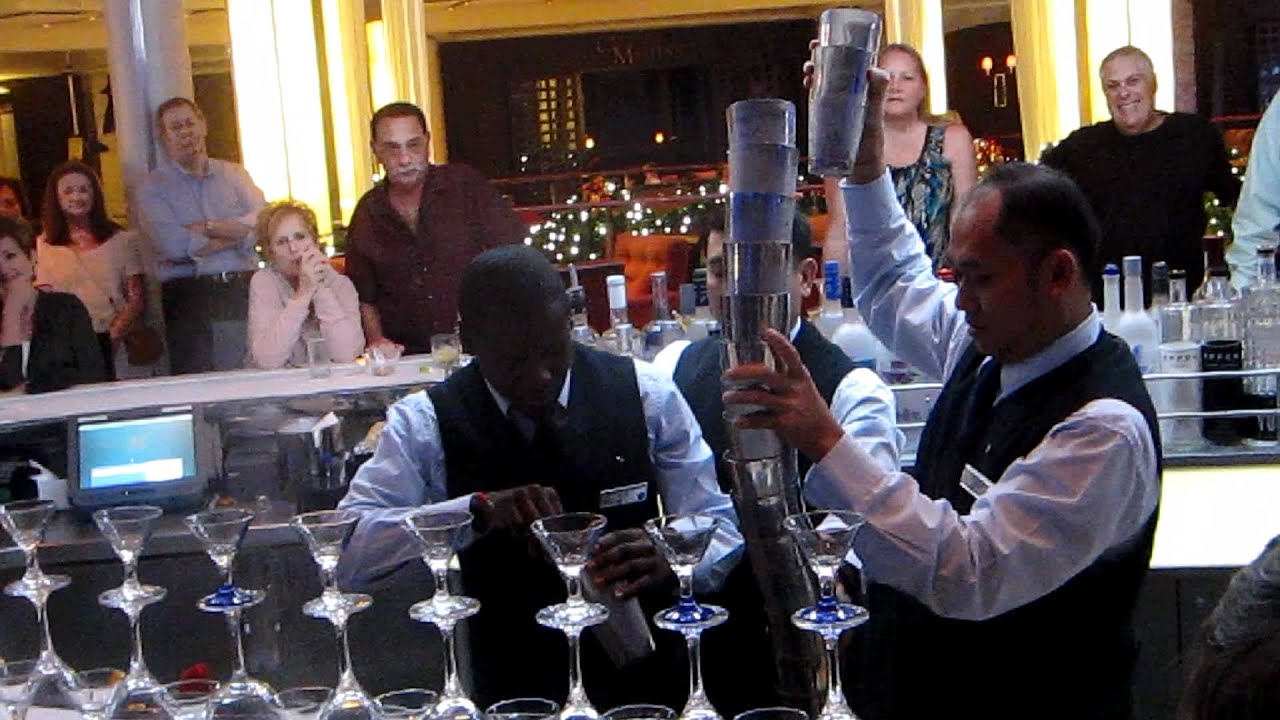 Celebrity Solstice Martini Bar Big Pour