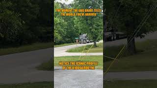 K100 Aerodyne Jake brake SCREAMS on rural roads #trucking #cabover #jakebra