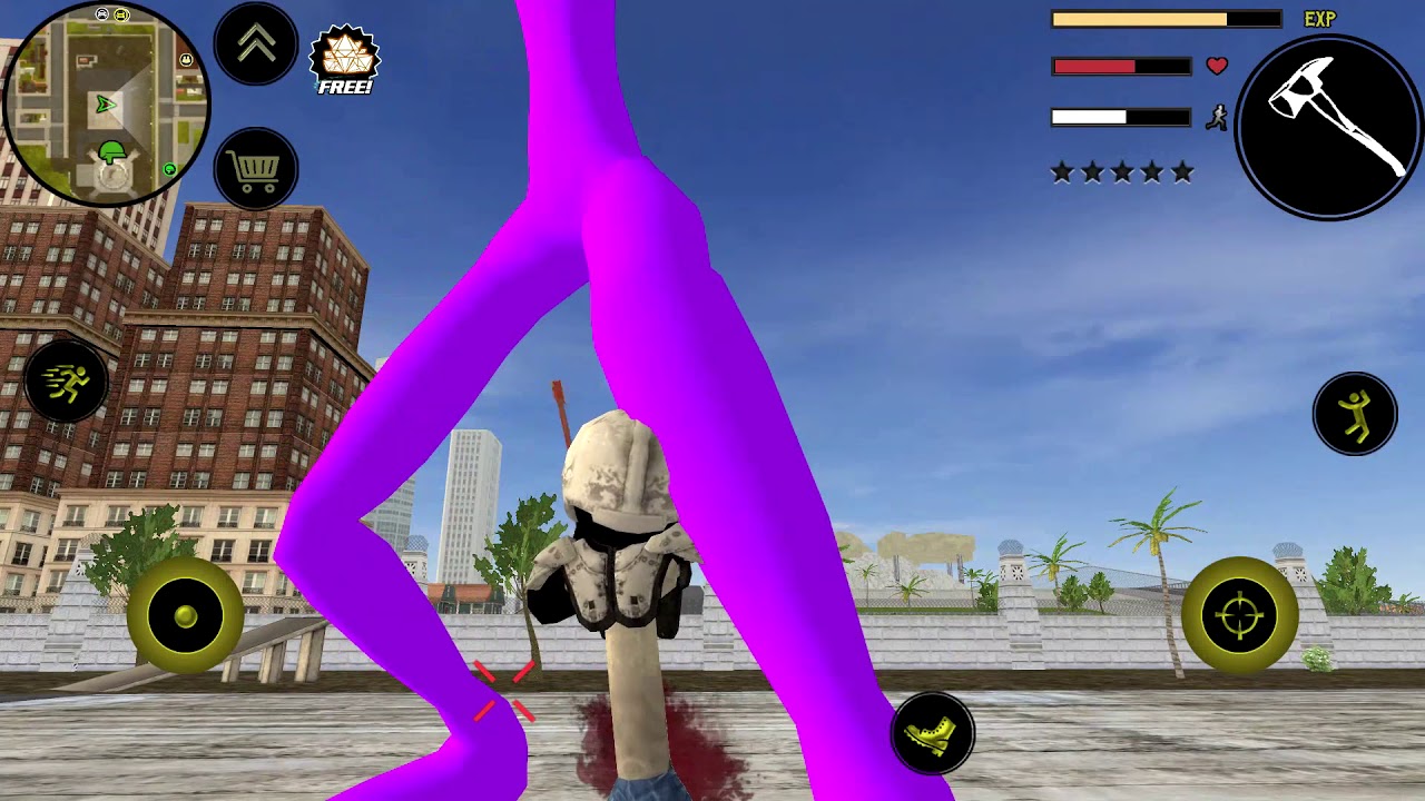 Stickman Rope Hero | Naxeex | Glitch in Matrix Android Gameplay HD