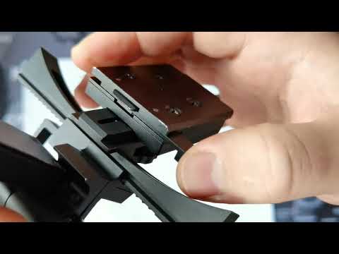 Оригінал! Металеве Кріплення для WOLF-14, PNVS-14, RM2021, PVS-14, NVM-14 PNVS-14 NM34 NM-34 кріплення на шолом, видео 1