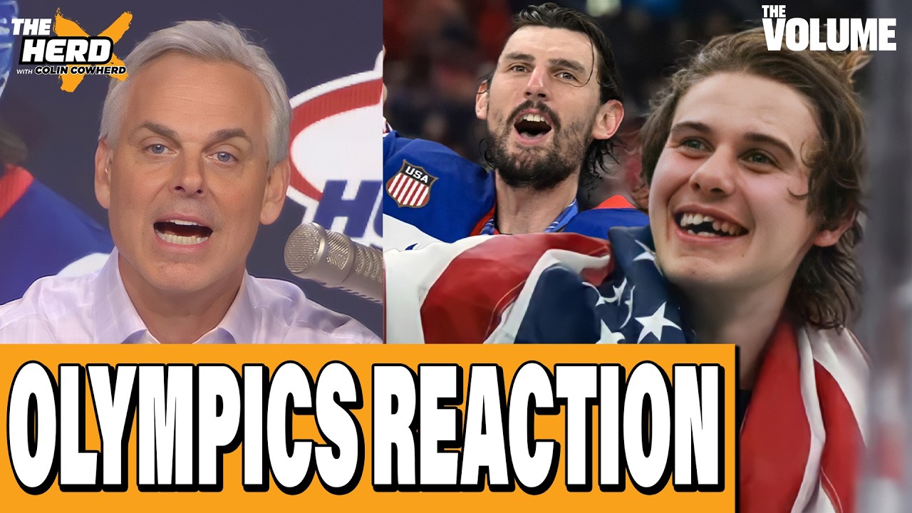 Olympics REACTION: USA Hockey wins GOLD + Tony Granato | Colin Cowherd: THE HERD