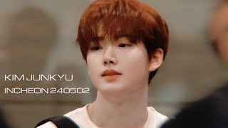 Kim Junkyu 240502 Incheon Airport - Focus Cam Fancam Cut
