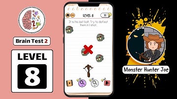 Brain Test 2 Monster Hunter Joe Level 8
