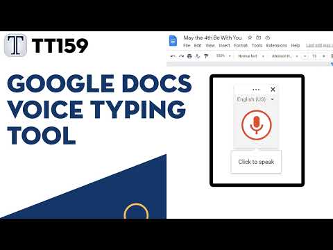 Tech Tuesday #159: Google Docs Voice Typing Tool