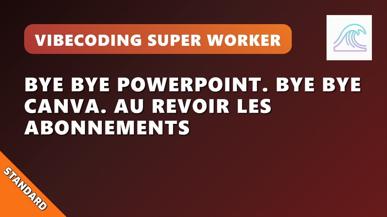 V09EP13 : VibeCoding Super Worker : Créer des présentations, bye-bye Canva, bye-bye PowerPoint 
