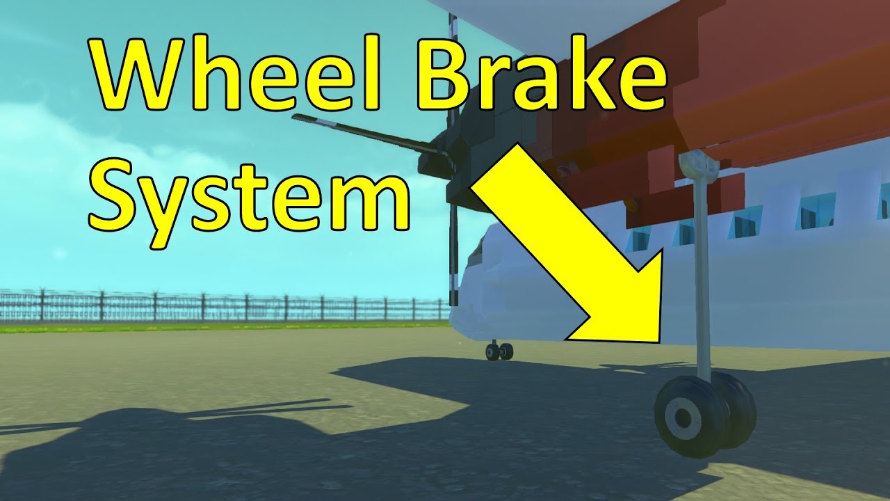 Dash Systems Miniseries 3: Wheel Brake System - Scrap Mechanic gameplay