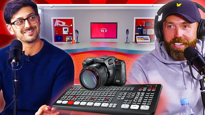 Building The ULTIMATE Blackmagic 4K Podcast Setup for Rick Shiels Golf