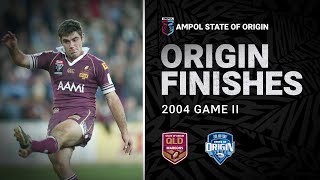 Queensland Maroons v New South Wales Blues | Origin Finishes | State of Origin 2004 | Game 2