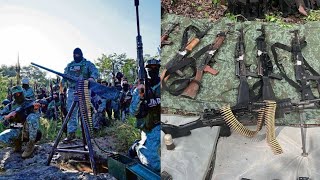 ¡SICARIOS DE LOS CHAPITOS DECOMISAN FUERTE ARSENAL A SICARIOS DEL MAYITO FLACO EN SINALOA!