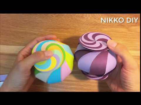 Video Hướng dẫn làm hộp quà đơn giản, sinh nhật, siêu cute - youtube