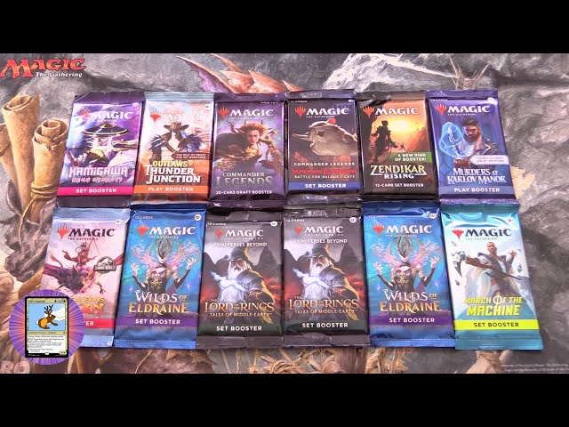 mtg booster box list How Many LIST PULLS From Random MTG Packs?!