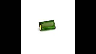 Vert jaunâtre brunâtre Tourmaline Verdelite - 3.46 ct