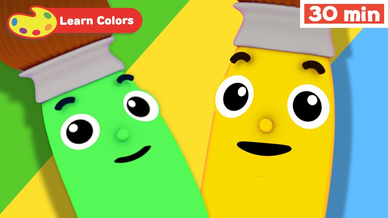Learn Colors For Babies W Petey Paintbrush Toddler Learning Video Maxresdefault