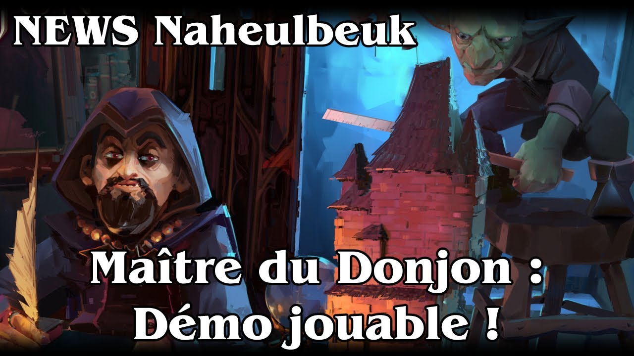 Maître du Donjon de Naheulbeuk : démo jouable - YouTube