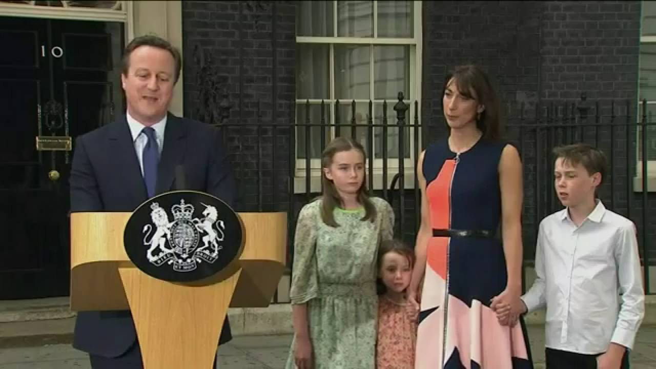 News- Cameron Bids Farewell