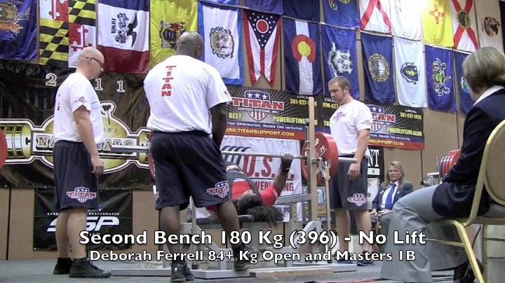 Deborah Ferrell at 2011 USAPL Bench Press Nationals