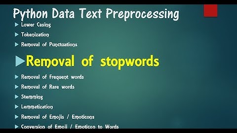 tpp4: Remove Stopwords in text preprocessing in Python | nltk pandas | machine learning