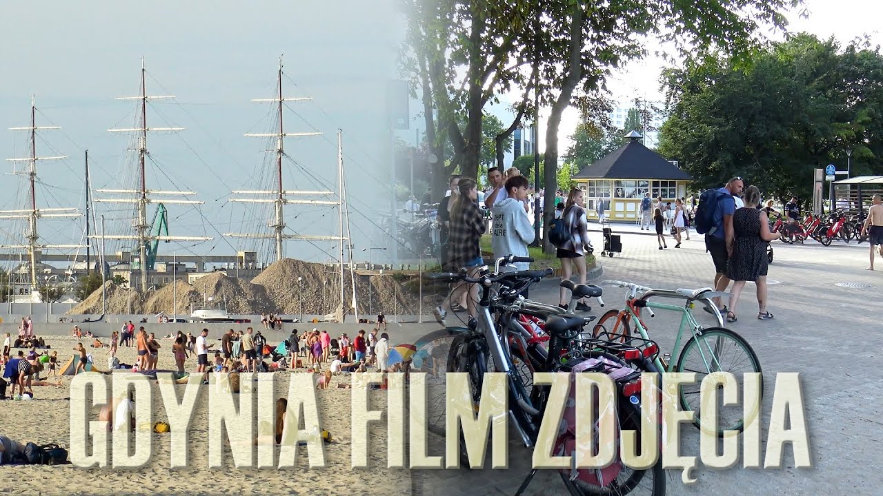 Gdynia Wieczór | Skwer Plaża Marina + Zdjęcia | Sierpień 2025