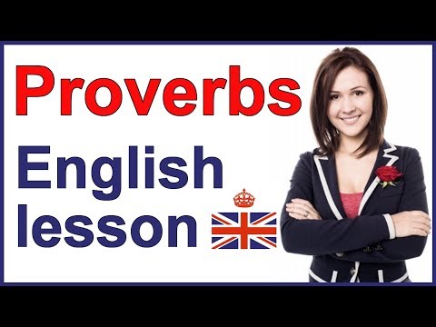 English PROVERBS | Example sentences