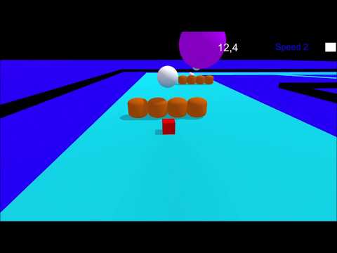Untilted runner prototype - Sonic chase-the-ufo clone - try it now [Unity 3d]