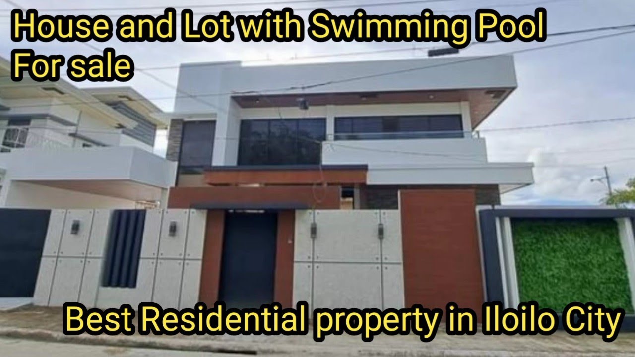 House and lot with swimming pool For sale /Iloilo properties YouTube
