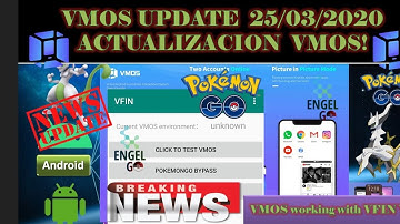 Pokémon GO - VMOS AND VFIN UPDATE 26/03/2020 + GPS Joystick 4.2 + Magisk + Smali Patcher Module