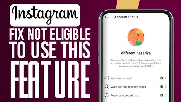 Fix Instagram Error "At This Time Your Account Is Not Eligible To Use This Feature" (New Method)