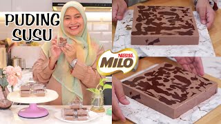 PUDING SUSU MILO SUPER LEMBUT, WAJIB BANGET COBAIN PUDING GLOSSY screenshot 2