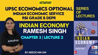 Ramesh Singh Ch 3 | UPSC Preparation | RBI Grade B DEPR | IES Economics Strategy | IES eco 2025