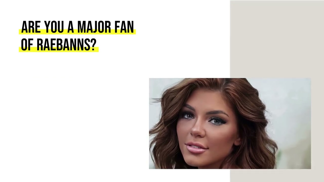 Inside the World of Raebanns: How Taylor Rae Conquered Tiktok and Instagram 11 YouTube player