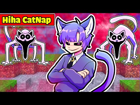 SINH TỐ TEAM BẤT NGỜ KHI HIHA CATNAP XUẤT HIỆN TRONG MINECRAFT*HIHA CATNAP 🤩😎