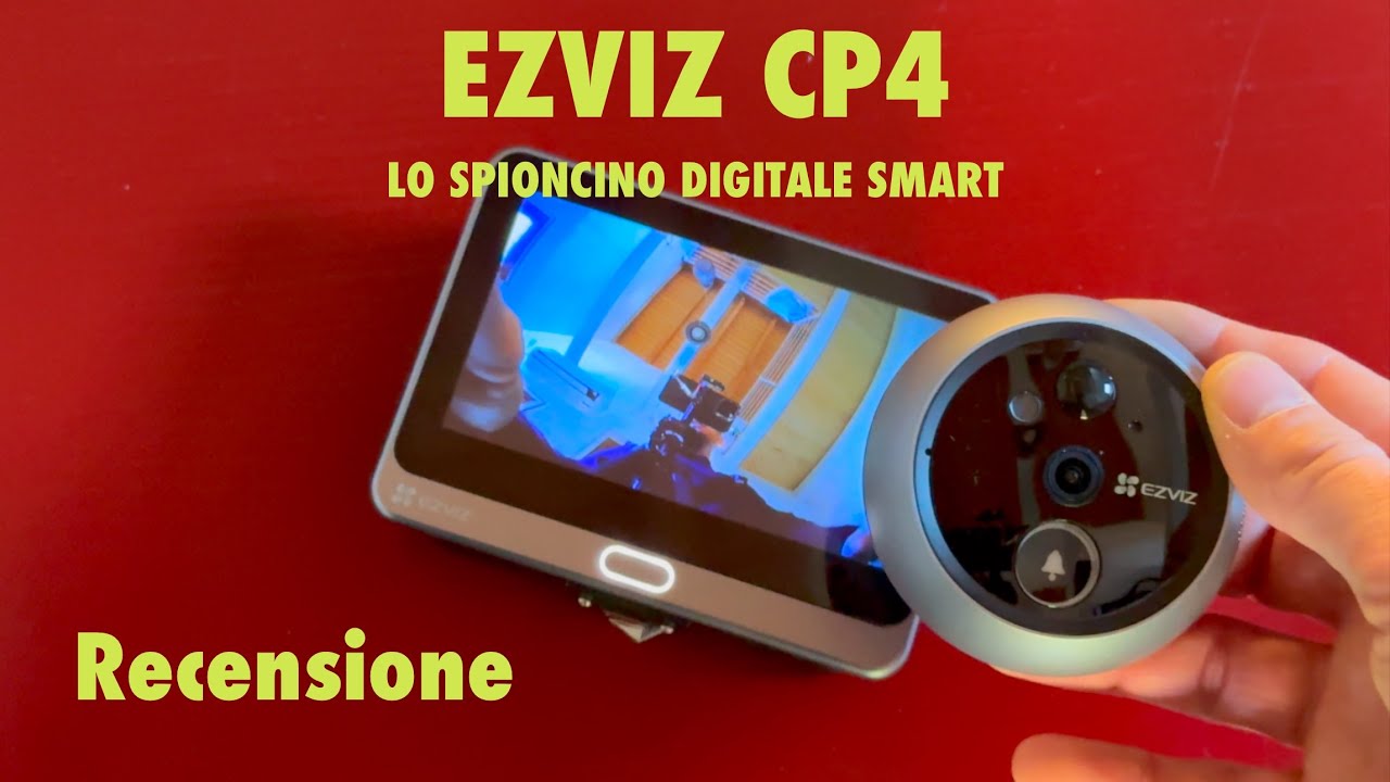 EZVIZ CP4 è uno spioncino smart che si connette anche ad Alexa! #spion