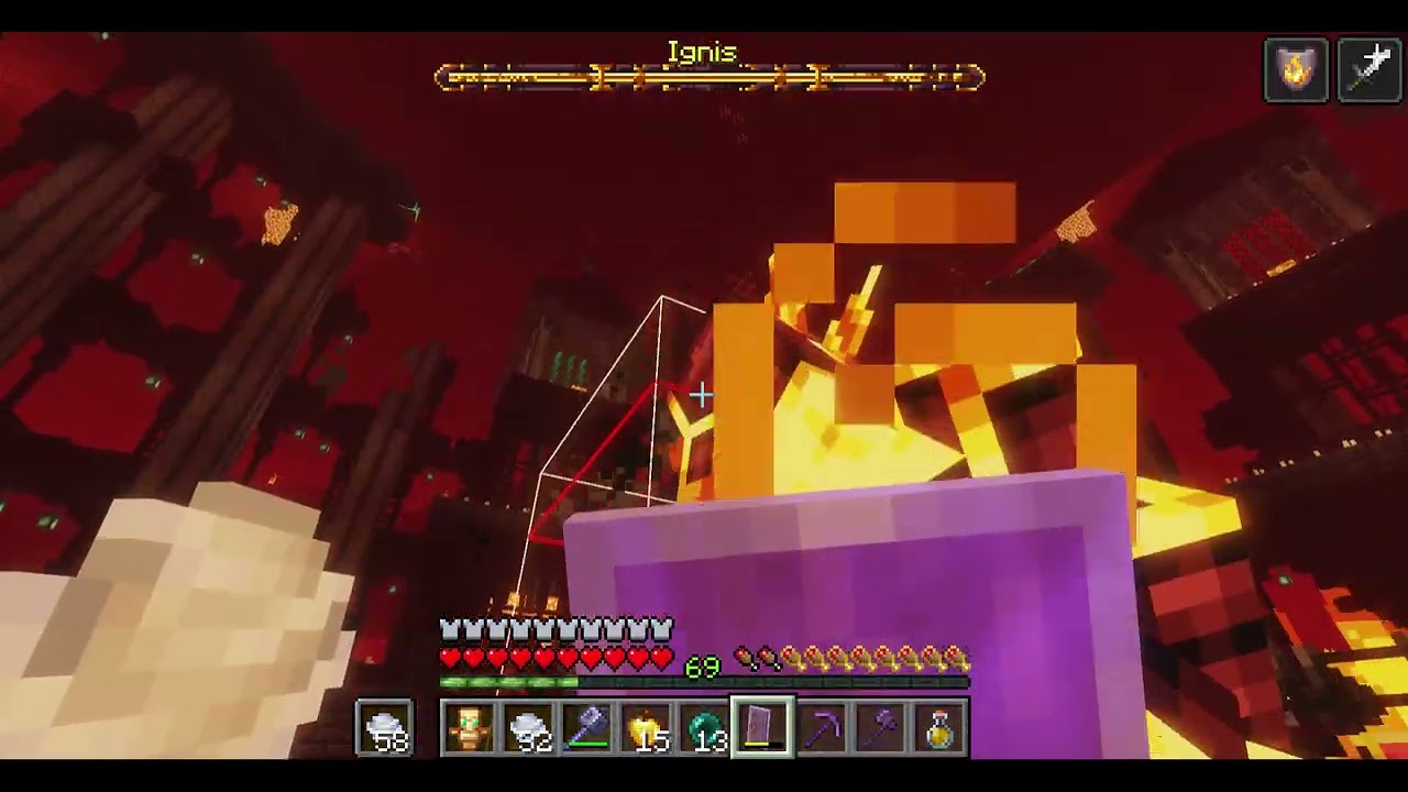 Minecraft Cataclysm Killing Ignis
