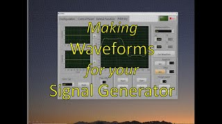 Making Waveforms for Your Signal Generator screenshot 2