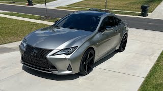 LEXUS RC 350 F-SPORT ON 20’s